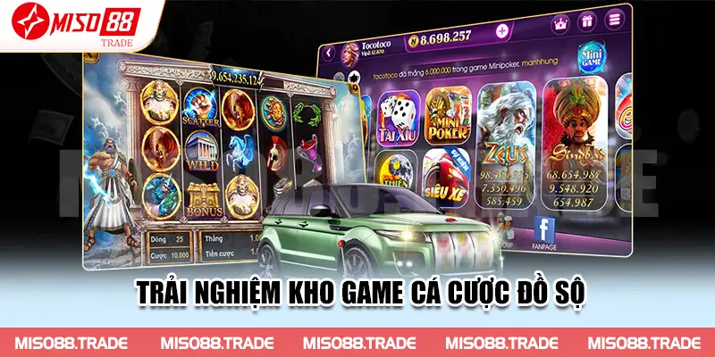 Tha hồ trải nghiệm kho game cá cược đồ sộ và chất lượng